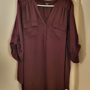 Torrid half sleeve blouse